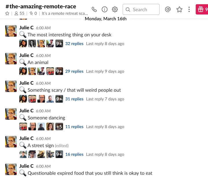 the amazing remote race