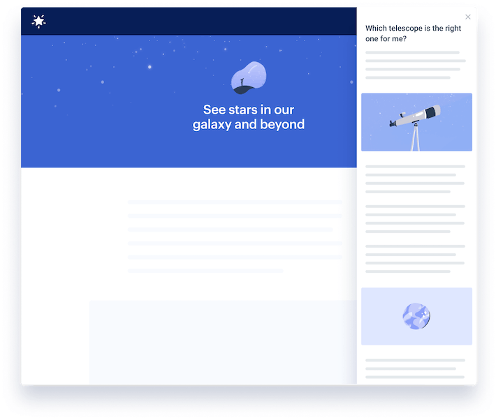 Beacon: sidebar display